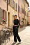Women's Thessaloniki Fabric Raglan Sleeve Finger-Loop Crop Set - 3