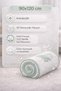 Maya Cotton Baby Girl and Boy Blanket Double-Sided Patterned Soft Children's Blanket |   90X120 cm - 7