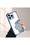 iPhone 15 Pro Max Compatible, Peony Flower Pattern Four-Corner Impact Protection Phone Case