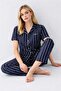 Women's Shirt Pajama Set-P9209
