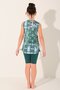Lavina Gathered Sides Zero Sleeve Children's Swimsuit - Alf26131 - 4