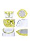 Citrus Lemon Orange Juicer Manual Hand Squeezer with Built-in Measuring Cup and Grater, 12OZ, Green - 3