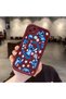 Realme C21 Compatible Claret Red Silicone Shockproof Case with Lens Protection and Stitch Pattern - 2