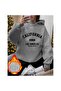 Unisex Character Hooded Sweatshirt - Face and All Surfaces Printed , Comfortable Lace-Up Hooded