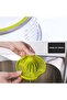 14-Ounce Manual Hand Squeezer Juicer With Built-in Measuring Cup And Grater Green 14*9*14cm - 6