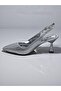 Vollex 80 Silver Stone Women's Heeled Shoes - 3