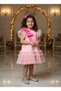 Plaid Bow Detail Girls' Special Occasion Dress - 5