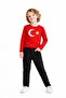 Men's Moonphase Printed Long-Sleeved T-Shirt and Pants - 4