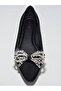 Vollex 30-405 Women's Stoned Satin Ballerinas - 4
