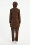 Other Healthcare Professional Uniform Lycra Hijab Scrubs Set Friar Brown New Regulation - 3
