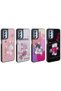 Galaxy A15 Case Shining Embossed Iconic Figure Gzst Amas Silicone Cover - Black - 3