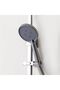 Charming Rain Shower Panel, 3 Function Stainless Steel/Brass Column Set - 3