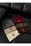 Duck Embroidered Knitwear Scarf & Beanie Set - 7