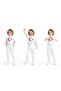 Men's Moonphase Printed Short-Sleeved T-Shirt and Pants - 3