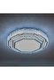 Maha Glass LED Flushmount Ceiling Light - 500mm Clear White Fixture, 2-Year - 2