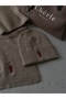 Duck Embroidered Knitwear Scarf & Beanie Set - 6