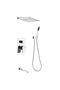 Plus Yana Three Way Concealed Rain Shower Set - Chrome Finish, Brass Sanitary set