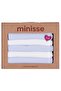 6-Pack of Flat 29X29Cm Mouth Cloths and Wipes - Ecru