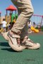 Beige-Brown Children's Sports Shoes 22676 F - 2