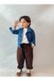 Denim Shirt and Pants Set - 3