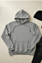 Pi̇lot - Unisex Hooded Kangaroo Pocket 3 Thread Puff (with Fleece Inside) Sweatshirt - 2