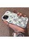 iPhone 13/14 Compatible Hard Acrylic Back Silicone Edge Lens Protection Case - 4