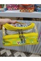 Patterned Large Size Transparent Pencil Case with Handle and Zipper, Pen Holder 20.5X12.5X10 cm - 2