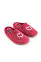Winter Embroidered Heart Design Comfortable Sole Daily Women's Home-Carpet Slippers - 3