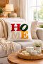 Home Written Cushion Cover 42X42 cm Premium Cushion Cover - 2