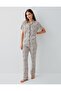 Women's Shirt Pajama Set-P9190 - 2