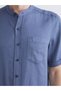 Unique Products from Freezen Store I Standart Fit Hakim Roba Collar Short Sleeve Men's Shirt - 3