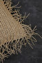 Morocco Pillow Wicker Punch Handmade Linen Cushion Unfilled Bohemian Boho Design - 2