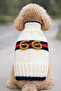 Hand Knitted Cat-Dog Sweater with Gg Logo - 2