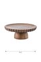 Mixed Decorative Wooden Leg Presentation Plate 20 cm (S6) - 4