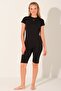 Anvelop Skirt-Tie Jumpsuit Hijab Swimsuit - Alf26720 - 4