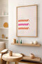 One Piece Raw Color Real Wood Framed Painting - Tekartcrvmdf-33 - 3