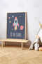 One Piece Raw Color Real Wood Framed Painting - Teknrsymdf-32 - 2