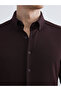 Esvab • Modern & Distinctive Standart Fit Embroidered Long Sleeve Men's Shirt - 3