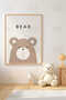 One Piece Raw Color Real Wood Framed Painting - Teknrsymdf-43
