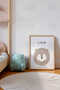 One Piece Raw Color Real Wood Framed Painting - Teknrsymdf-44 - 3