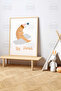 One Piece Raw Color Real Wood Framed Painting - Teknrsymdf-3 - 2