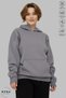 Women's Hoodie Long Sleeve Sticker Love Printed Hooded Oversized 100% Cotton Combed Cotton Sweatshirt - 3