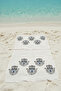 100% Cotton Muslin Peshtemal Beach Towel 80X180 cm Soft Sarong Pareo with Tassels High Absorbent Towel - 4