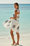 100% Cotton Muslin Peshtemal Beach Towel 80X180 cm Soft Sarong Pareo with Tassels High Absorbent Towel - 3