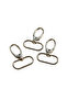 2 cm Scorpion Hook Nickel (Silver) - Metal Bag and Wallet Hanger Clip - 200 Pcs