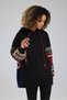 Women's Thick Knitwear Hooded Design Tunic Sweatshirt - 2