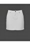 Girls 23 April 29 October 10 November Buttoned Linen Show Daily Skirt - 3