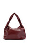 Aura Women's Soft Textured Drawstring Detailed Hand & Shoulder Bag Casual-Chic - 3