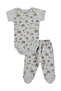 Baby Boy 6-Piece Bodysuit Sets - Gray - 2