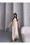Button Detailed Vest Skirt Knitwear Set - 2